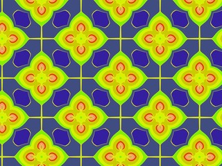 Luxury background with decorative geometric ornament. Retro creative design. geometric pattern in floral style. Simple fashion fabric print. 