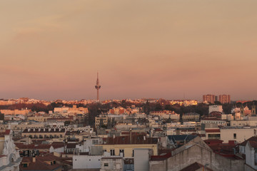 Obraz premium Madrid from above