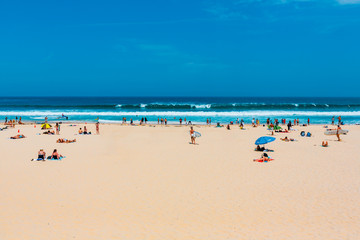 Bondi Beach in Sydney, New South Wales, Australia	