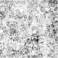 Grunge is black and white. Abstract monochrome background. The texture of cracks, scratches, chips, scuffs. Vintage old surface covered with dirt, stains. Dark wall of destruction