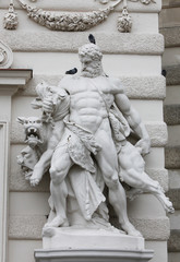 Hercules and Cerberus, Hofburg, Vienna