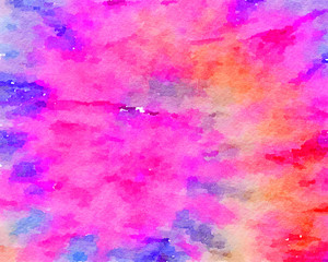 digital paint-like illustration abstract background of watercolor texture style 