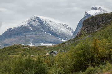 landscape in the mountains