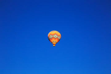 Hot air balloon in the sky over Cappadocia.
