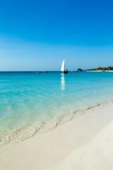 Foto op Plexiglas  sea in Zanzibar beach © Pakhnyushchyy