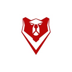 Wild Animal Bear Logo Vector