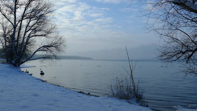 mein winter am ammersee, bayern, 