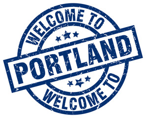 welcome to Portland blue stamp
