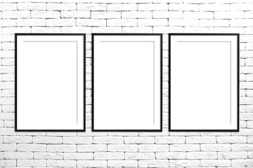 Set of 3 Digital Frame Mockups