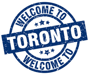 welcome to Toronto blue stamp