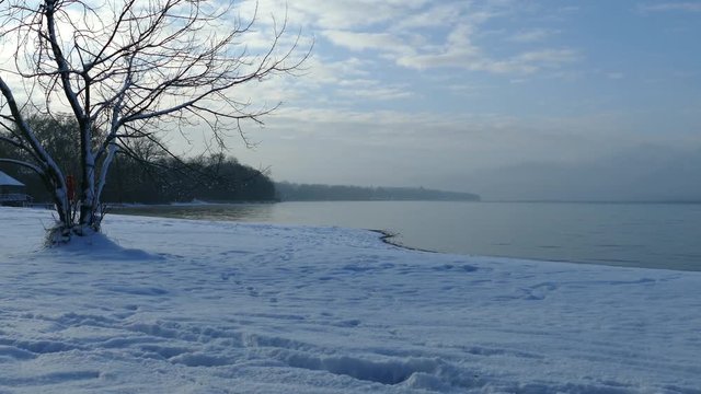 mein winter am ammersee, bayern, 