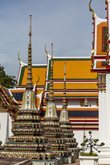 Fototapeta na wymiar bedeutender Tempel in Bangkok