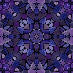 Retro abstract purple kaleidoscope seamless background, purple texture with seamless floor, great picture