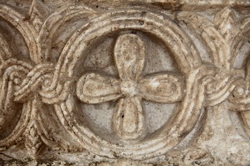 Medieval stone cross