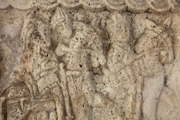 Pluteus from the church of St. Lawrence, Archeological Museum in Zadar, Croatia