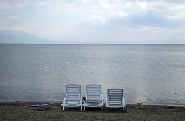 Fototapeta na wymiar Ohrid lake, Macedonia