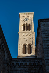 Tower clock of church of  st. Joseph in Nazareth, Israel
