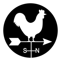 風見鶏のマーク