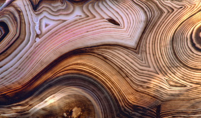 brown agate contrast dark structure - obrazy, fototapety, plakaty