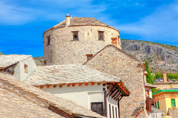 traditional old architecture in Bosnia and Herzegovina 