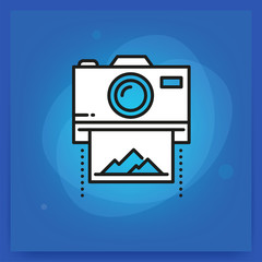 CAMERA LINE ICON