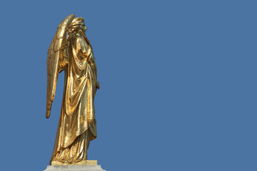 Golden statue of Angel
