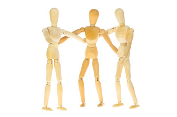 Artist's manikins group