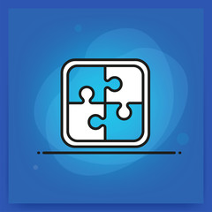 SOLUTION LINE ICON