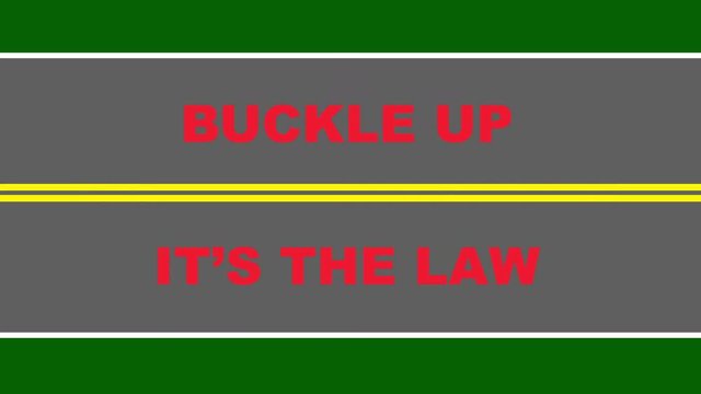 Seat Belt 2D Animation