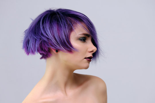 2. How to dye short hair blue and purple - wide 11