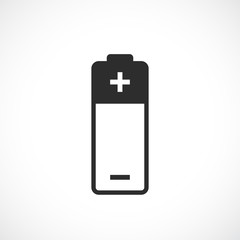Battery vector line icon