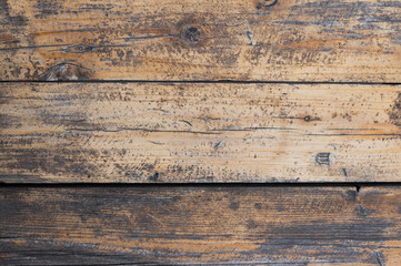 Dirty crack brown wooden background and texture.