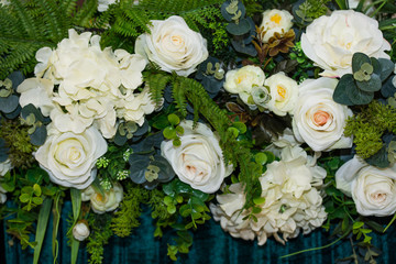 Obraz na płótnie Canvas vintage flower, wedding decoration