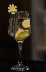 cocktail with bananas