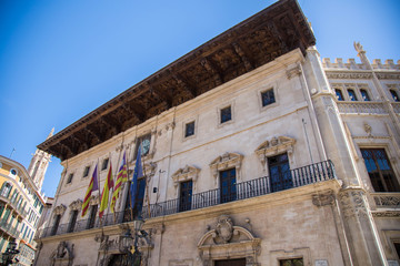 Obraz premium Palma de Mallorca Altstadt und Sehenswürdigkeiten