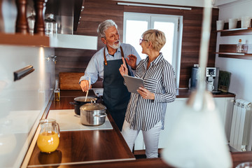 Tasty lunch in creation