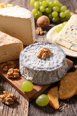 Fototapeta na wymiar selection of french cheese