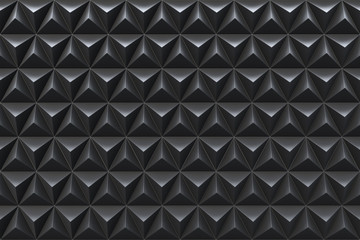 Obraz premium Abstract 3D minimalistic geometrical background of triangles