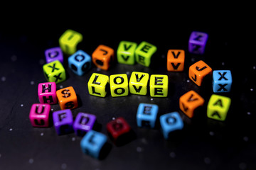 color love , valentine 