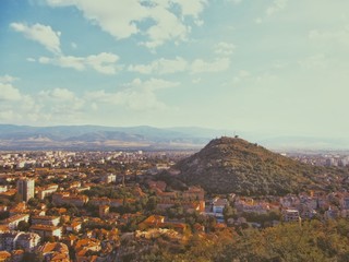 Plovdiv city view, Bulgaria
