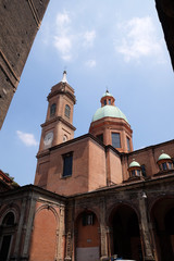 Fototapeta na wymiar Saint Bartholomew church in Bologna, Italy