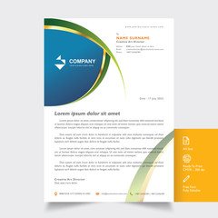 Letterhead Template Design