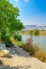 Fototapeta na wymiar Kishon Park, Haifa