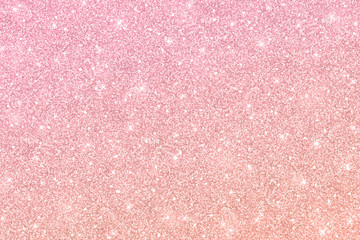Rose gold glitter texture with color effect. Vector