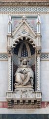 Cardinal Pietro Valeriani, Left Portal of Cattedrale di Santa Maria del Fiore (Cathedral of Saint Mary of the Flower), Florence, Italy 