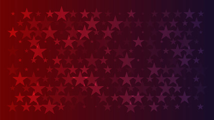 background with stars to the President's Day