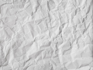 Wrinkled paper texture or background