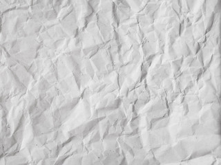 Wrinkled paper texture or background