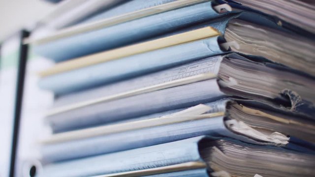 old files in the office - alte Akten im B&uuml;ro