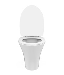 Toilet Bowl Isolated